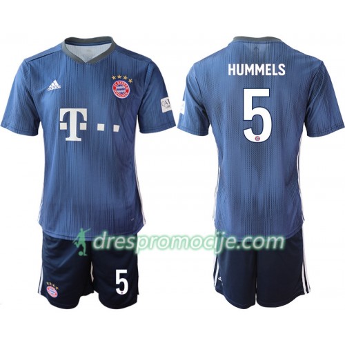 FC Bayern München Dres HUMMELS 5 Dječji Treći 2018/19 Kratkih Rukava FC Bayern München Dres HUMMELS 5 Dječji Treći 2018/19 Kratkih Rukava